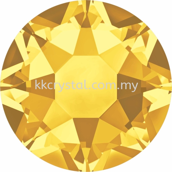 SW Flat Backs Hotfix, 2078 SS12, Sunflower A HF (292), 144pcs/pack SS12 Flat Backs Hotfix SW Crystal Collections  Kuala Lumpur (KL), Malaysia, Selangor, Klang, Kepong Wholesaler, Supplier, Supply, Supplies | K&K Crystal Sdn Bhd