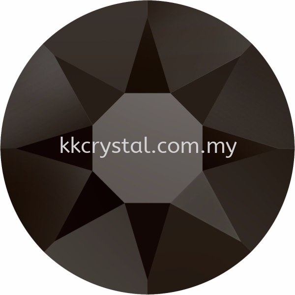 SW Flat Backs Hotfix, 2078 SS16, Jet Nut A HF (280 NUT), 144pcs/pack SS16 Flat Backs Hotfix SW Crystal Collections  Kuala Lumpur (KL), Malaysia, Selangor, Klang, Kepong Wholesaler, Supplier, Supply, Supplies | K&K Crystal Sdn Bhd