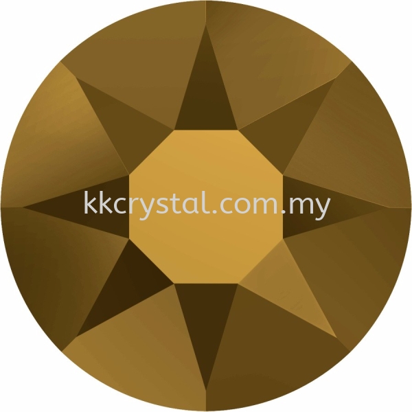 SW Flat Backs Hotfix, 2078 SS16, Crystal Dorado A HF (001 DOR), 144pcs/pack SS16 Flat Backs Hotfix SW Crystal Collections  Kuala Lumpur (KL), Malaysia, Selangor, Klang, Kepong Wholesaler, Supplier, Supply, Supplies | K&K Crystal Sdn Bhd