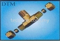 Compression Male Branch Tee Brass Fitting Fittings Selangor, Malaysia, Kuala Lumpur (KL), Puchong Supplier, Suppliers, Supply, Supplies | Tecoline Sdn Bhd