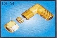 Compression Male Elbow Brass Fitting Fittings Selangor, Malaysia, Kuala Lumpur (KL), Puchong Supplier, Suppliers, Supply, Supplies | Tecoline Sdn Bhd