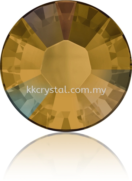 SW Flat Backs Hotfix, 2038 SS12, Topaz AB A HF (203 AB), 144pcs/pack SS12 Flat Backs Hotfix SW Crystal Collections  Kuala Lumpur (KL), Malaysia, Selangor, Klang, Kepong Wholesaler, Supplier, Supply, Supplies | K&K Crystal Sdn Bhd