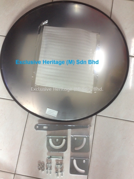 Indoor Convex Mirror Without Cap (Wall Mounted) 600mm CONVEX MIRROR Selangor, Seri Kembangan, Malaysia supplier | Exclusive Heritage (M) Sdn Bhd