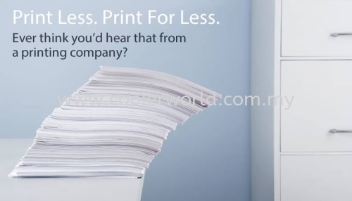 4 Ways to Print Less and Save More