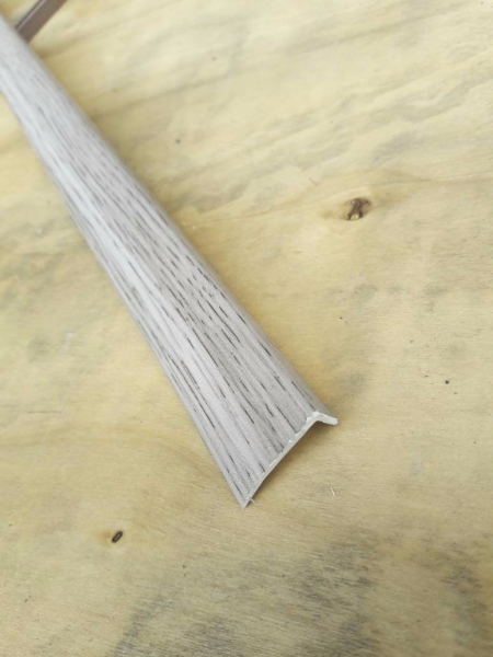 PVC Flooring 'L' END Border - Grey ( L8-1007 ) 'L' END Border ( L - Profile ) PVC Profile Flooring Accessories Malaysia, Selangor, Puchong, Kuala Lumpur (KL) Supplier, Supply  | Dynaloc Sdn Bhd