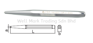 Center Pin Punch Striking Tools Professional Hardware Tools Selangor, Malaysia, Kuala Lumpur (KL), Shah Alam Supplier, Suppliers, Supply, Supplies | Well Mark Trading Sdn Bhd