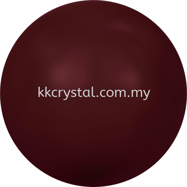 SW 5810 Crystal Round Pearl, 04mm, Crystal Bordeaux Pearl (001 538), 100pcs/pack 5810 CRYSTAL ROUND PEARL, 04MM Crystal Pearl SW Crystal Collections  Kuala Lumpur (KL), Malaysia, Selangor, Klang, Kepong Wholesaler, Supplier, Supply, Supplies | K&K Crystal Sdn Bhd