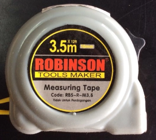 ROBINSON 3.5M MEASURE TAPE RM5.00