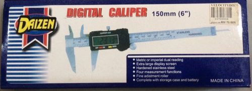 DAIZEN 150MM DIGITAL CALIPER RM70.00