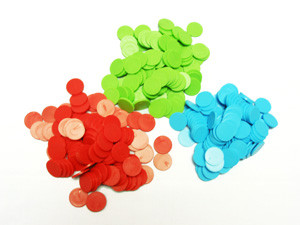 Counters (100Pcs - Either Red Blue Green) (MSC010)