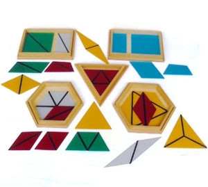 Constructive Triangles (SM170) Sensorial Kuala Lumpur (KL), Malaysia, Selangor, Cheras Montessori, Materials, Supplier, Supply | D'Argosy Educational Equipment (M) Sdn Bhd