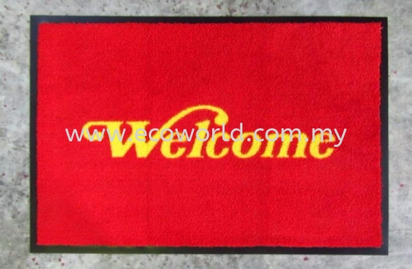 Eco Message Mat - Welcome ECO Message Mat Wiper-Scraper Entrance Mat  Malaysia, Johor Bahru (JB) Supplier, Supply, Supplies | ECO WORLD HYGIENE (M) SDN BHD