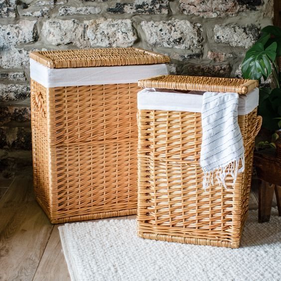 LAU 042 - CUSTOM MADE LAUNDRY BASKET