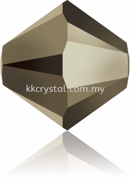 SW 5328 4mm, Crystal MetallicLightGold 2x (001 MLG2), 30pcs/pack 5328 BEAD, 04MM Beads  SW Crystal Collections  Kuala Lumpur (KL), Malaysia, Selangor, Klang, Kepong Wholesaler, Supplier, Supply, Supplies | K&K Crystal Sdn Bhd