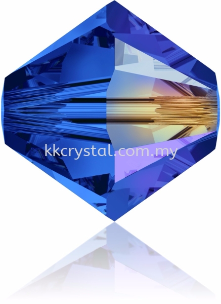 SW 5328 6mm, Sapphire AB (206 AB), 10pcs/pack 5328 BEAD, 06MM Beads SW Crystal Collections Kuala Lumpur (KL), Malaysia, Selangor, Klang, Kepong Wholesaler, Supplier, Supply, Supplies | K&K Crystal Sdn Bhd