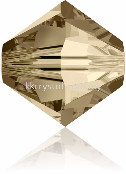 SW 5328 XILION BEAD, 08MM, Crystal Golden Shadow (001 GSHA), 4pcs/pack 5328 BEAD, 08MM Beads  SW Crystal Collections  Kuala Lumpur (KL), Malaysia, Selangor, Klang, Kepong Wholesaler, Supplier, Supply, Supplies | K&K Crystal Sdn Bhd