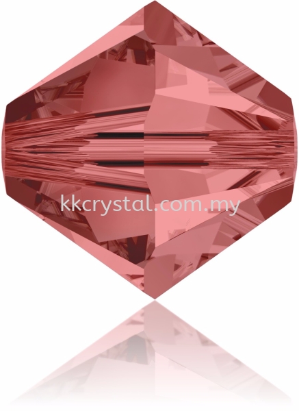 SW 5328 XILION BEAD, 08MM, Padparadscha (542), 4pcs/pack 5328 BEAD, 08MM Beads  SW Crystal Collections  Kuala Lumpur (KL), Malaysia, Selangor, Klang, Kepong Wholesaler, Supplier, Supply, Supplies | K&K Crystal Sdn Bhd