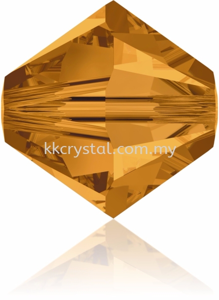 SW 5328 XILION BEAD, 08MM, Topaz (203), 4pcs/pack 5328 BEAD, 08MM Beads  SW Crystal Collections  Kuala Lumpur (KL), Malaysia, Selangor, Klang, Kepong Wholesaler, Supplier, Supply, Supplies | K&K Crystal Sdn Bhd