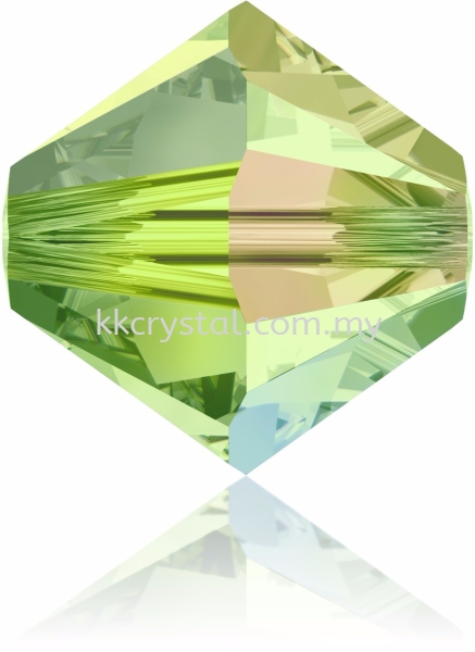 SW 5328 XILION BEAD, 04MM, Peridot Aurore Boreale 2x (214 AB2), 30pcs/pack 5328 BEAD, 04MM Beads  SW Crystal Collections  Kuala Lumpur (KL), Malaysia, Selangor, Klang, Kepong Wholesaler, Supplier, Supply, Supplies | K&K Crystal Sdn Bhd