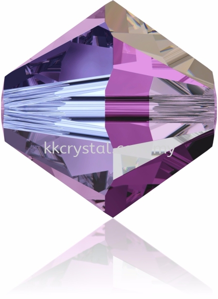 SW 5328 XILION BEAD, 04MM, Amethyst Aurore Boreale 2x (204 AB2), 30pcs/pack 5328 BEAD, 04MM Beads  SW Crystal Collections  Kuala Lumpur (KL), Malaysia, Selangor, Klang, Kepong Wholesaler, Supplier, Supply, Supplies | K&K Crystal Sdn Bhd