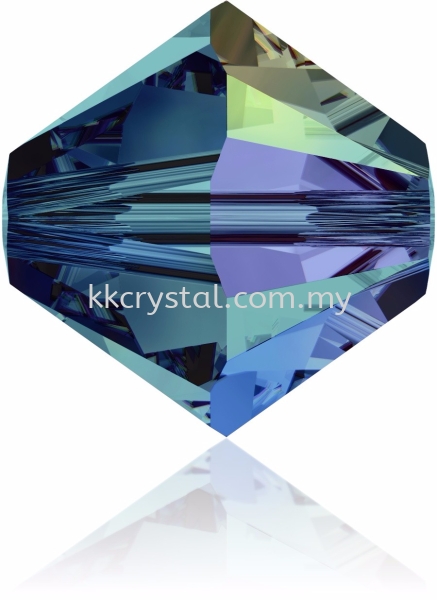 SW 5328 XILION BEAD, 04MM, Indicolite Aurore Boreale 2x  (379 AB2), 30pcs/pack 5328 BEAD, 04MM Beads  SW Crystal Collections  Kuala Lumpur (KL), Malaysia, Selangor, Klang, Kepong Wholesaler, Supplier, Supply, Supplies | K&K Crystal Sdn Bhd