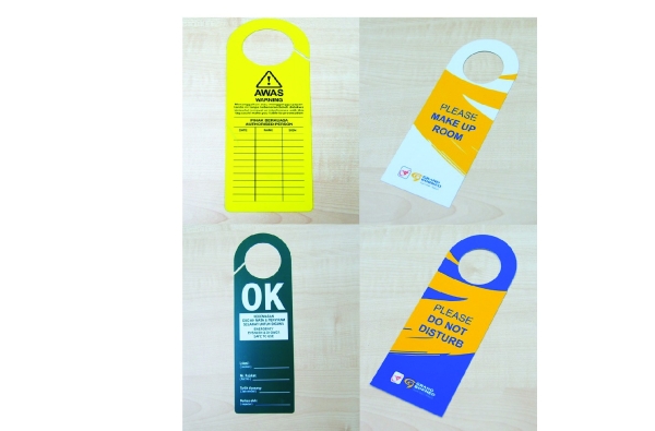 Door Knob Door Knob Hanger Selangor, Malaysia, Kuala Lumpur (KL), Seri Kembangan Printing, Services, Design | Happy Monster Print Sdn Bhd