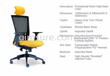 Talent high back chair AIM2655E