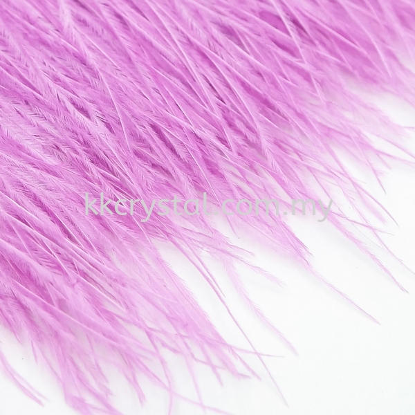 Ostrich Feather, Color 10# Ostrich Feather Sew On Kuala Lumpur (KL), Malaysia, Selangor, Klang, Kepong Wholesaler, Supplier, Supply, Supplies | K&K Crystal Sdn Bhd