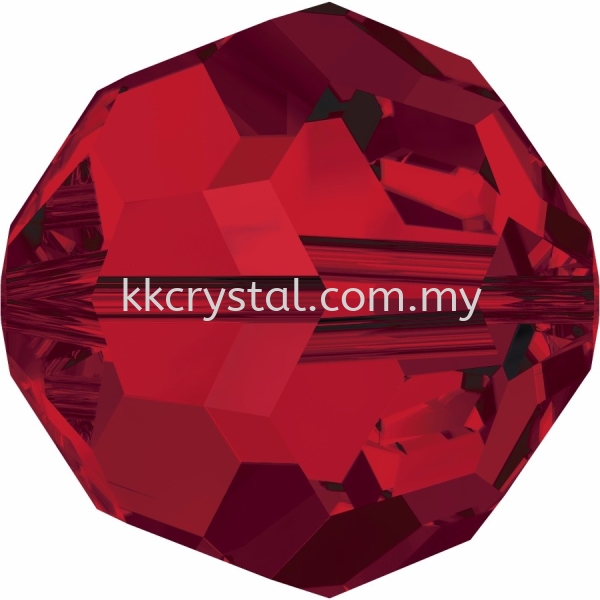 SW 5000 Round Beads, 8mm, Light Siam (227), 4pcs/pack 5000 ROUND BEAD, 08mm  Beads  SW Crystal Collections  Kuala Lumpur (KL), Malaysia, Selangor, Klang, Kepong Wholesaler, Supplier, Supply, Supplies | K&K Crystal Sdn Bhd