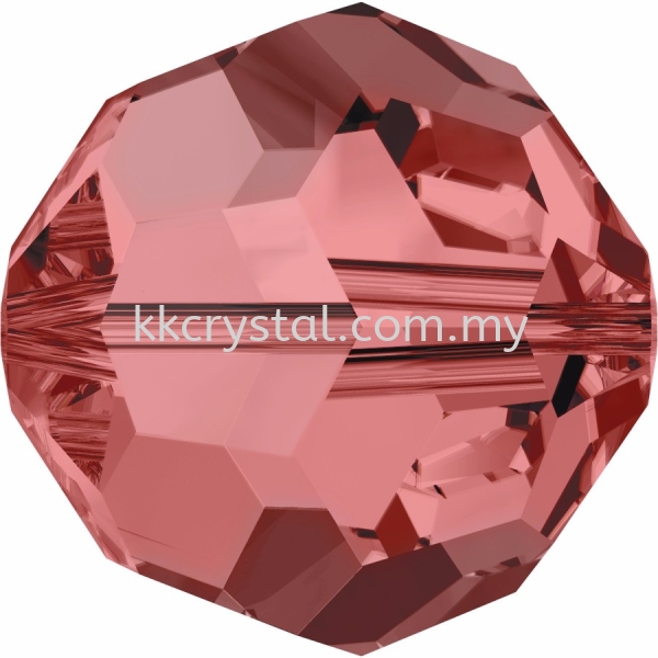 SW 5000 Round Beads, 8mm, Padparadscha (542), 4pcs/pack 5000 ROUND BEAD, 08mm  Beads  SW Crystal Collections  Kuala Lumpur (KL), Malaysia, Selangor, Klang, Kepong Wholesaler, Supplier, Supply, Supplies | K&K Crystal Sdn Bhd