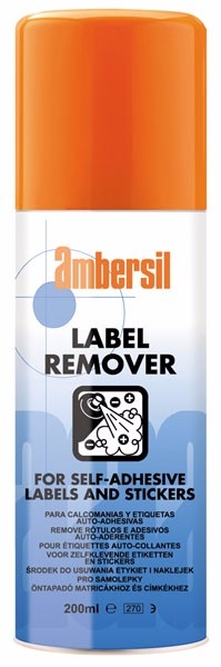 AMBERSIL LABEL REMOVER Cleaners & Lubricants Building and
