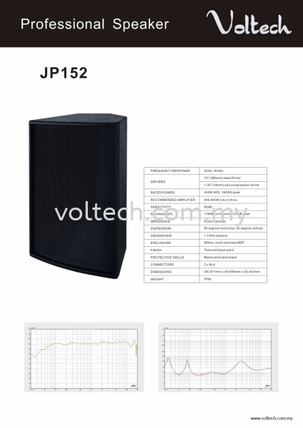 JP 152 Voltech Speaker & SUB Johor Bahru, JB, Johor, Malaysia. Supplier, Suppliers, Supplies, Supply | Voltech Professional