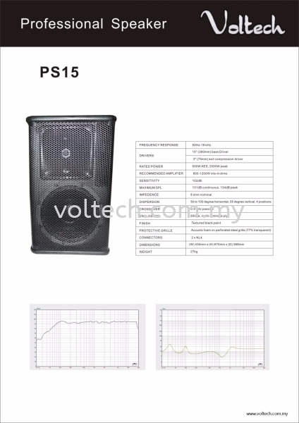 PS 15 Voltech Speaker & SUB Johor Bahru, JB, Johor, Malaysia. Supplier, Suppliers, Supplies, Supply | Voltech Professional