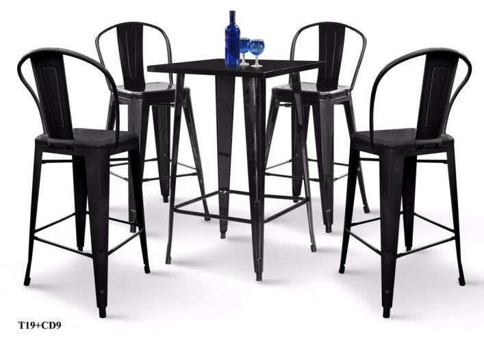 Bar stool & table
