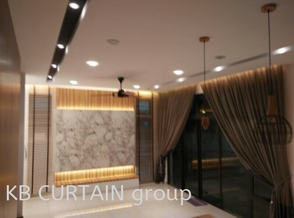  Sunshine Curtain Various styles Johor Bahru (JB), Malaysia, Singapore, Mount Austin, Skudai, Kulai Design, Supplier, Renovation | KB Curtain & Interior Decoration