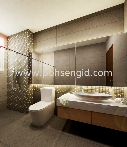  Bathroom Seremban, Negeri Sembilan (NS), Malaysia Renovation, Service, Interior Design, Supplier, Supply | Poh Seng Furniture & Interior Design