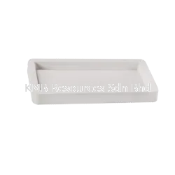 Hydroponic PVC Rectangular End Cap