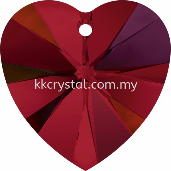 SW 6228 Heart Pendant, 10.3x10mm, Siam AB (208 AB), 4pcs/pack 6228 HEART PENDANT, 10.3x10MM Pendants  SW Crystal Collections  Kuala Lumpur (KL), Malaysia, Selangor, Klang, Kepong Wholesaler, Supplier, Supply, Supplies | K&K Crystal Sdn Bhd