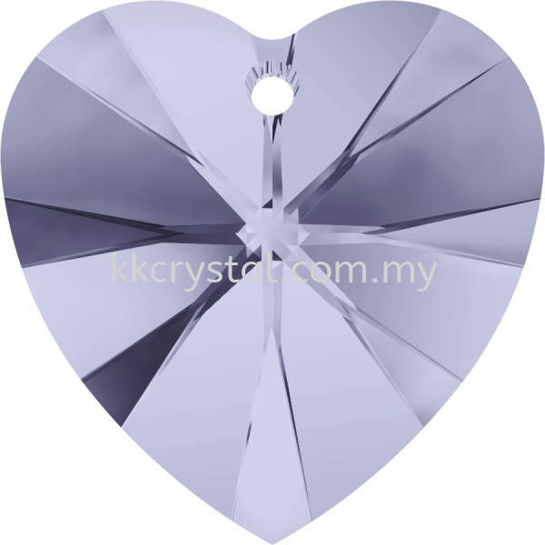 SW 6228 Heart Pendant, 10.3x10mm, Provence Lavender (283), 4pcs/pack 6228 HEART PENDANT, 10.3x10MM Pendants  SW Crystal Collections  Kuala Lumpur (KL), Malaysia, Selangor, Klang, Kepong Wholesaler, Supplier, Supply, Supplies | K&K Crystal Sdn Bhd