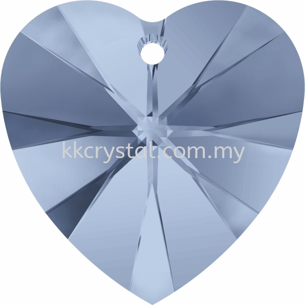 SW 6228 Heart Pendant, 10.3x10mm, Denim Blue (266), 4pcs/pack 6228 HEART PENDANT, 10.3x10MM Pendants  SW Crystal Collections  Kuala Lumpur (KL), Malaysia, Selangor, Klang, Kepong Wholesaler, Supplier, Supply, Supplies | K&K Crystal Sdn Bhd