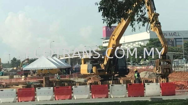 Temporary Sheet Piling for IKEA Phase 1 External Works,Within Boundary IKEA Tebrau City Sheet Piling  Project Completed Johor Bahru (JB), Malaysia, Ulu Tiram Supplier, Rental, Equipment, Machinery | Ecotrans Construction & Heavy Machinery Sdn Bhd