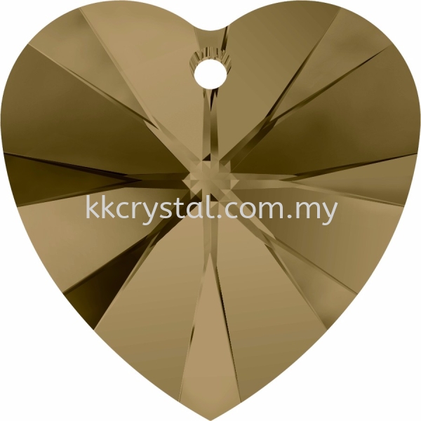 SW 6228 Heart Pendant, 18x17.5mm, Crystal Bronze Shade (001 BRSH), 1pcs/pack 6228 HEART PENDANT, 18x17.5MM Pendants  SW Crystal Collections  Kuala Lumpur (KL), Malaysia, Selangor, Klang, Kepong Wholesaler, Supplier, Supply, Supplies | K&K Crystal Sdn Bhd