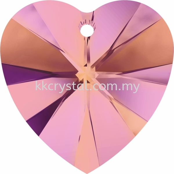 SW 6228 Heart Pendant, 18x17.5mm, Crystal Astral Pink (001 API), 1pcs/pack 6228 HEART PENDANT, 18x17.5MM Pendants  SW Crystal Collections  Kuala Lumpur (KL), Malaysia, Selangor, Klang, Kepong Wholesaler, Supplier, Supply, Supplies | K&K Crystal Sdn Bhd