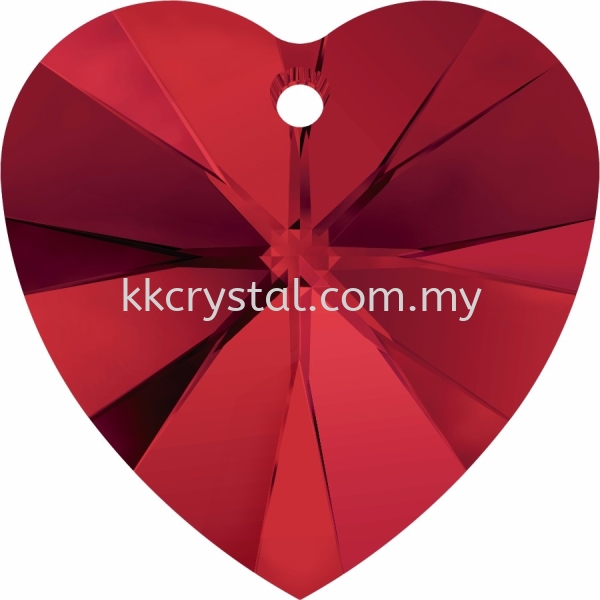 SW 6228 Heart Pendant, 18x17.5mm, Light Siam (227), 1pcs/pack 6228 HEART PENDANT, 18x17.5MM Pendants  SW Crystal Collections  Kuala Lumpur (KL), Malaysia, Selangor, Klang, Kepong Wholesaler, Supplier, Supply, Supplies | K&K Crystal Sdn Bhd