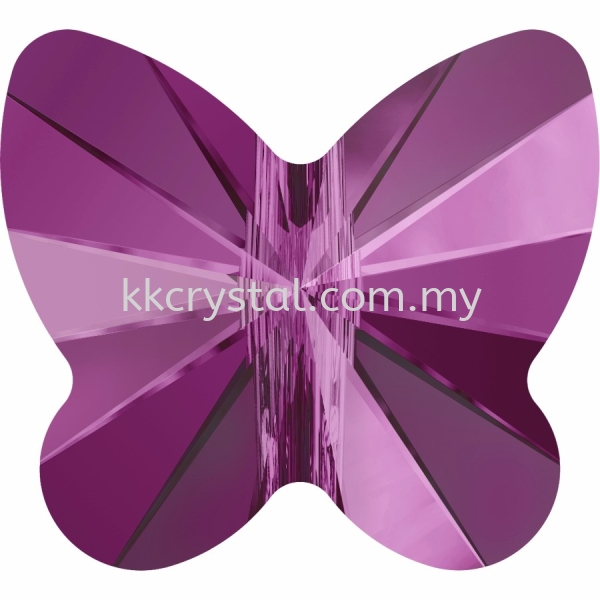 SW 5754 Butterfly Bead, 8mm, Fuchsia (502), 4pcs/pack 5754 BUTTERFLY BEAD, 08MM Beads  SW Crystal Collections  Kuala Lumpur (KL), Malaysia, Selangor, Klang, Kepong Wholesaler, Supplier, Supply, Supplies | K&K Crystal Sdn Bhd