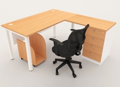 EXECUTIVE DESK WITH FIXED PEDESTAL EXECUTIVE TABLE Malaysia, Selangor, Kuala Lumpur (KL), Semenyih Manufacturer, Supplier, Supply, Supplies | IOS Office Systems Sdn Bhd