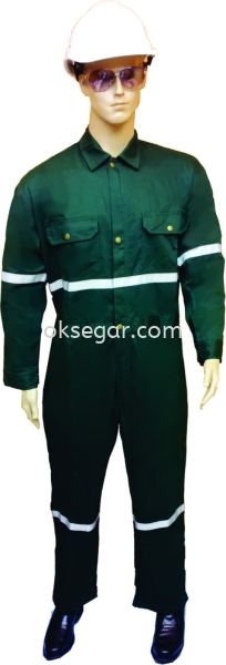 Coverall Dark Green Factory Uniform Malaysia, Kuala Lumpur (KL), Selangor, Ampang Manufacturer, Supplier, Supply, Supplies | OK Segar Sdn Bhd