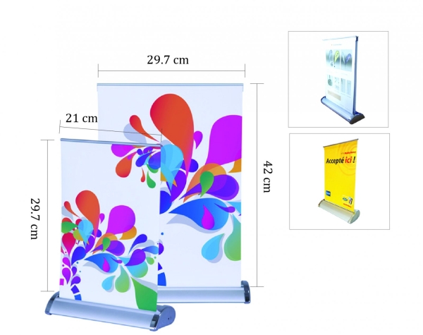 Table Roll Up Stand Roll Up Series Display System Kuala Lumpur (KL), Selangor, Malaysia Supplier, Suppliers, Supply, Supplies | ANS AD Supply Sdn Bhd