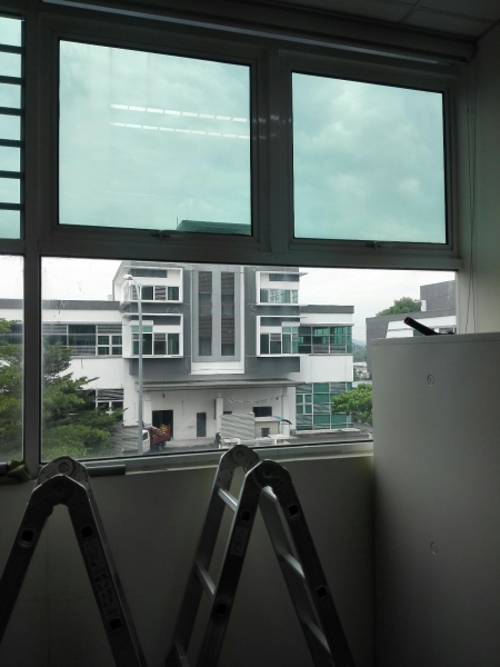 Lite Green Window Tint Chubb Shah Alam Commercial Film Tinted Bangunan Selangor, Malaysia, Kuala Lumpur (KL), Shah Alam Supplier, Supply, Supplies, Installation | Tint Pro Solar Film