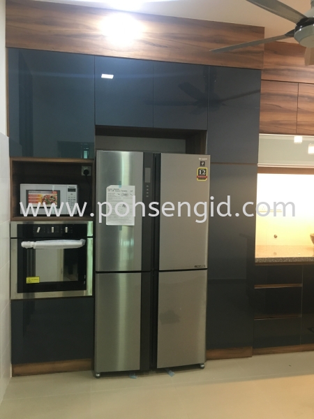 4G Glass Kitchen Cabinet #DEXTORA Kitchen Seremban, Negeri Sembilan (NS), Malaysia Renovation, Service, Interior Design, Supplier, Supply | Poh Seng Furniture & Interior Design